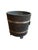 Antique Oak and Brass Bucket by R. A. Lister LTD For Sale - Image 9 of 10