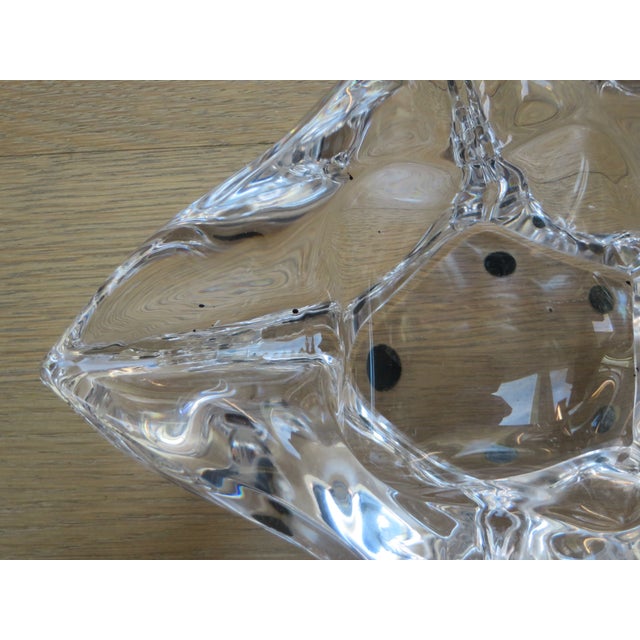 Lead Crystal Big Cigar Ashtray Chairish