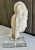 Stone Asian Marble Quan Yin Buddha Bust or Head For Sale - Image 7 of 12