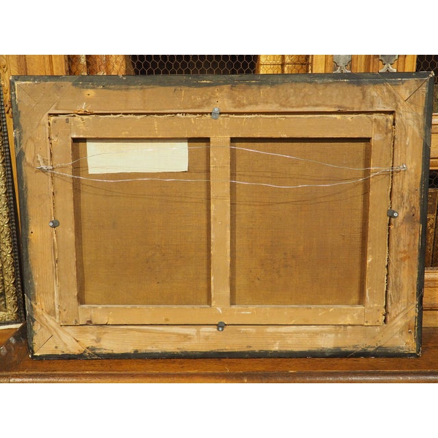 19th Century 19th Century French Coastal Landscape Painting, Signed Kuwasseg For Sale - Image 5 of 18