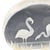 Plastic 1980s Modern Flamingos in Water Round Reverse Carved Lucite Paperweight Sculpture For Sale - Image 7 of 7