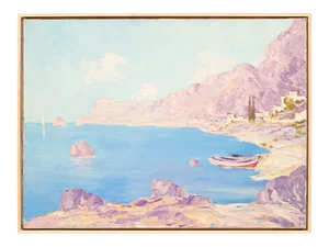 Sea Bay, Oil on Canvas