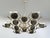 Italian 21st Century Honeycomb Natural Brass Smoky Murano Chandelier by Fabio LTD For Sale - Image 3 of 7