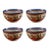 Ceramic Bowls by Porcelana Bolesławiec, Set of 4 For Sale