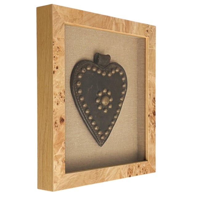 Farmhouse Framed 19th Century American Horse Harness Heart For Sale - Image 3 of 10