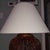 Late 20th Century Woven Rattan Basket Table Lamp With White Shade For Sale In Saint Louis - Image 6 of 9