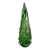 Hand Blown Italy Art Glass Green Christmas Tree 16.5'' High For Sale