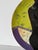 Mid-Century Modern 1980s Lois Barton Hand-Painted Figurative Modernist Art Ceramic Decorative Plate For Sale - Image 3 of 12