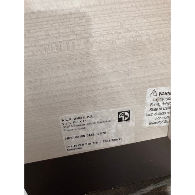Tan Queen Size Alf Italia Mont Blanc Bed Frame For Sale - Image 8 of 12