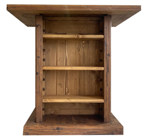 Wooden Sales Table in Pine