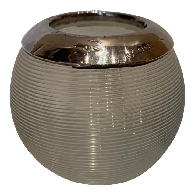 Early 20th Century Glass Match Striker For Sale