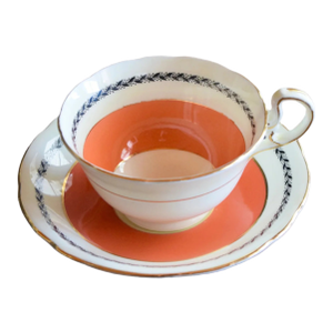 Mid 20th Century Aynsley Bone China Teacup & Saucer
