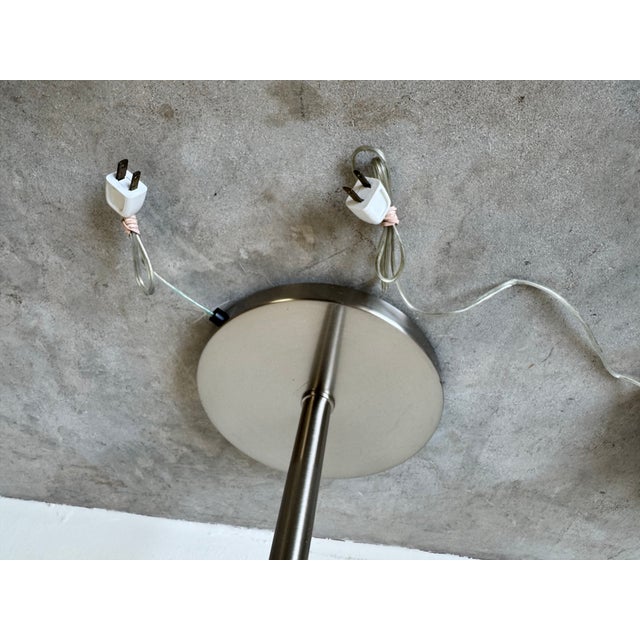 Vintage George Hansen Metalarte - Spain Chrome Floor Lamps – A Pair For Sale - Image 9 of 12