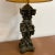 Mid-20th Century Large Ornate Gold and Bronze Lamp Plaster Column For Sale - Image 4 of 12