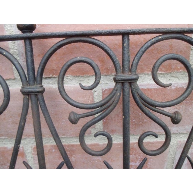 Antique Communion Rail from Monastery Chapel, 1890s, Set of 2 For Sale - Image 7 of 15