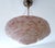 Art Deco Pendant Light in Pink and White Marble Glass, 1930s For Sale - Image 17 of 18