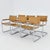Mid-Century Modern Bauhaus Leather B34 Armchairs by Mart Stam & Marcel Breuer for Fasem, Italy, 1985, Set of 6 For Sale - Image 12 of 18