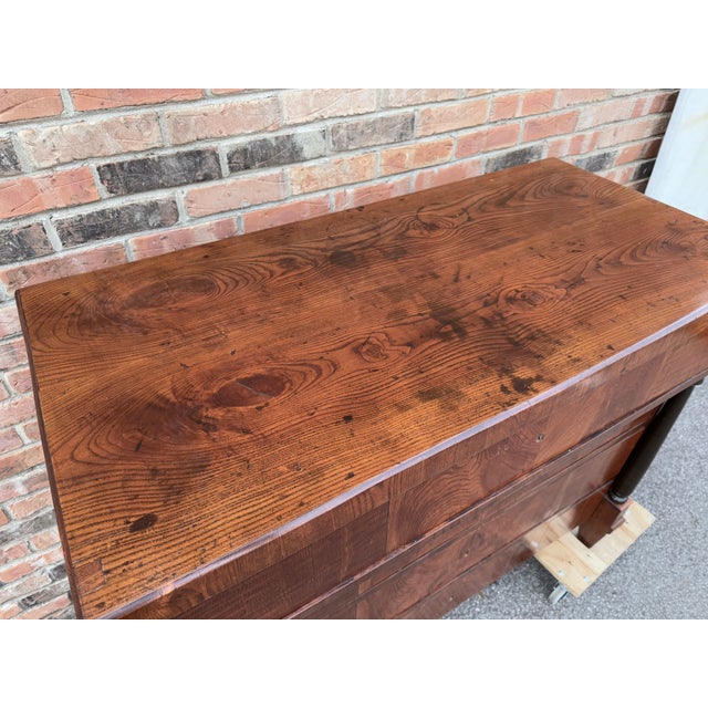 19th Century Biedermeier Walnut Chest of Drawers For Sale In Nashville - Image 6 of 7
