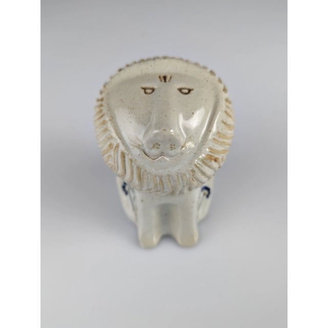Ceramic Lion in Stoneware from ASO / Antonio Salvador Orodea, 1980s For Sale - Image 12 of 12
