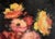 Contemporary Vase of Roses Still Life - Original Impressionist on Board by Leon Franks For Sale - Image 3 of 7