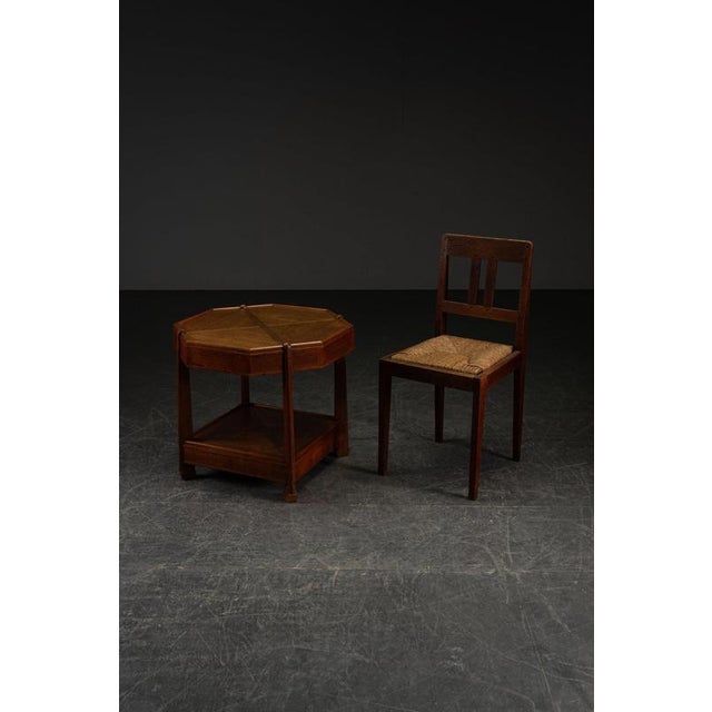 Amsterdam School Side Table, 1910s For Sale - Image 9 of 14