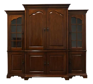 Aspen Home Solid Cherry Traditional Style Entertainment Armoire Pier Group Set 185-223 / 185- 224 / 185-225 / 185-229
