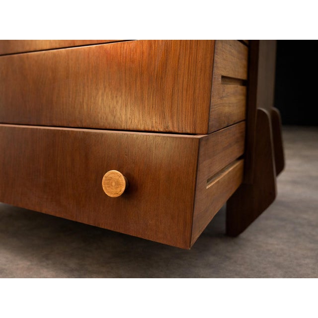 Designed in Brazil during the 1950s by José Zanine Caldas for his pioneering workshop Z Móveis Artísticos, this sculptural...