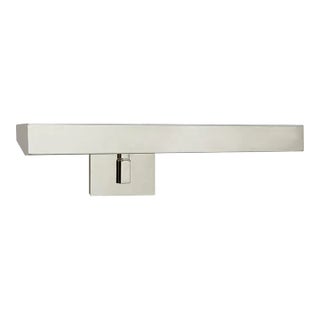J. Randall Powers for Visual Comfort Signature McClain 18" Hardwired Picture Light in Polished Nickel For Sale