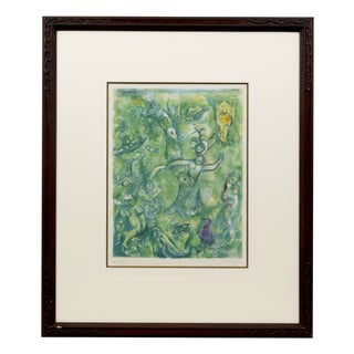 Marc Chagall, Abdullah Discovered before Him\., from the Arabian Nights, 1948, Lithograph For Sale