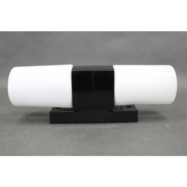 Mid-Century Modern Wall Light in Bakelite and Glass, 1960s For Sale - Image 6 of 12