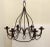 Vintage Rusty Candle Chandelier For Sale In San Antonio - Image 6 of 10