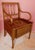 Brown Antique Toilet Seat with Lid For Sale - Image 8 of 8