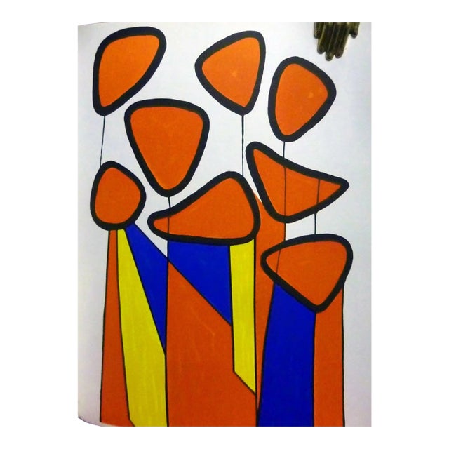 1972 Alexander Calder Original Lithograph XXe Siecle For Sale