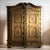 Baroque Wardrobe in Painted Pine, Central Europe, 1794 For Sale - Image 6 of 6