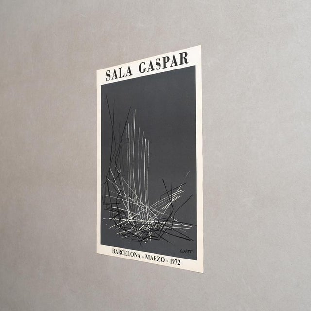 Joan Claret at Sala Gaspar Poster, 1972 For Sale - Image 3 of 10