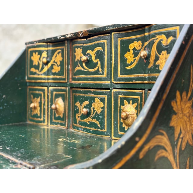 Antique Venetian Travelling Desk on Table, 1720 For Sale - Image 11 of 14