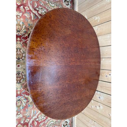 Wood Louis XVI Style Oval Dining Table For Sale - Image 7 of 13