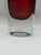 Mid-Century Modern Rare Vintage Orrefors Expo Cased Glass Vase, Nils Landberg Red Art Glass For Sale - Image 3 of 6