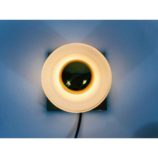 Brass and Bubble Glass Wall Lamps by Glashütte Limburg, 1980s, Set of 2 For Sale - Image 12 of 13