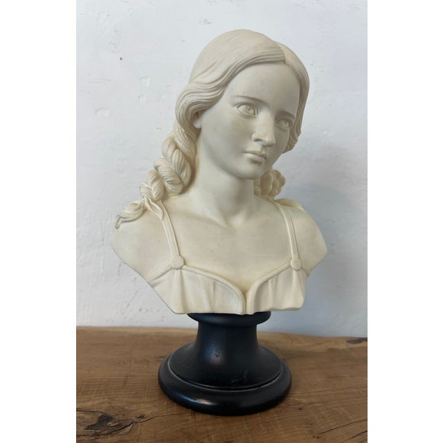 Vintage Classical Bust of a Lady by Arnoldo Giannelli, Italy, 1980s For Sale - Image 6 of 18