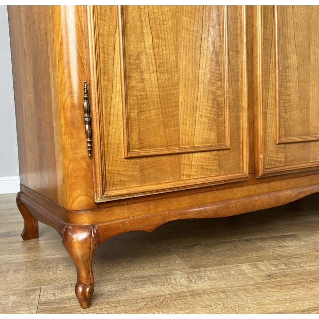 Vintage Louis XVI French Five-Door Armoire For Sale - Image 10 of 14