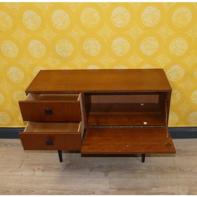 Vintage Chest of Drawers in Teak, 1960s For Sale - Image 4 of 13
