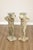 Vintage Pair Of Cast Stone 'Hercules' Figural Garden Statue Pedestals For Sale - Image 4 of 12