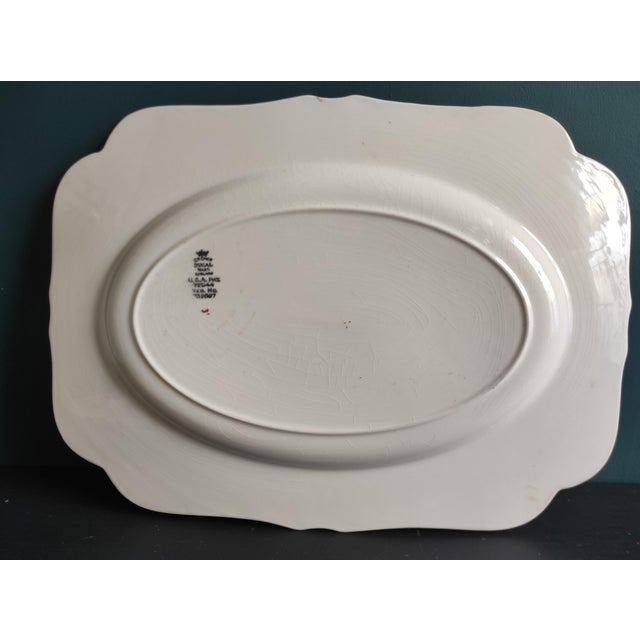 Vintage English Serving Plates from Crown Ducal, 1950s, Set of 2 For Sale - Image 3 of 10