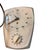 Bauhaus Wall Kitchen Clock in Porcelain and Glass Quartz with Egg Timer from Hettich, Germany, 1964 For Sale - Image 3 of 5