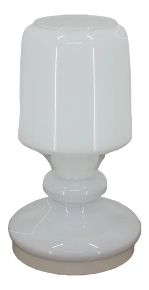 Opaline Glass Table Lamp by Stefan Tabery, 1970s
