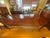Ethan Allen Ethan Allen Solid Wood Dining Set – Oval Extension Table With 8 Chairs & Custom Table Pads For Sale - Image 4 of 18