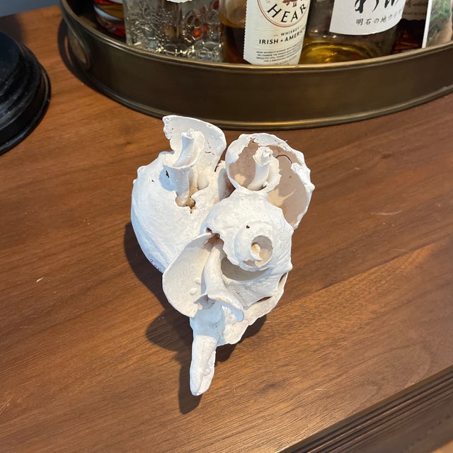 “Surrender, Beneath” 1/1 Signed by the Artist Cheryl Fudge. Modern Abstraction Hand Painted Nantucket Sculpture. For Sale - Image 11 of 11