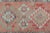 1970s Vintage Turkish Handmade Wool & Cotton Pink Runner Rug For Sale - Image 9 of 11