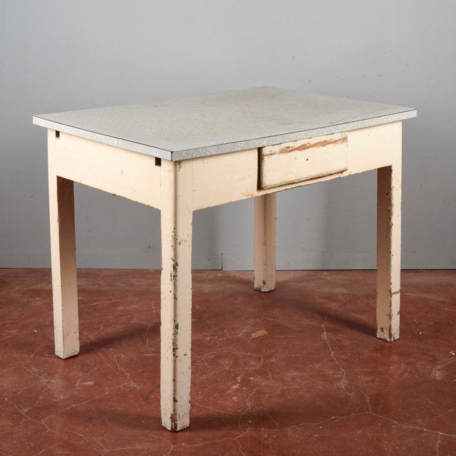 Kitchen Table with Formica Top, 1950s For Sale - Image 12 of 18